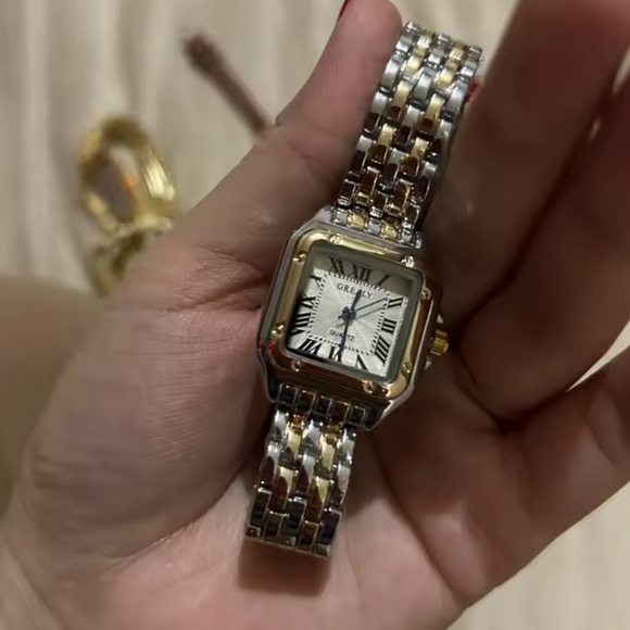 Panthere Two-Tone Classic Stainless Steel Watch - Picture 12 of 16